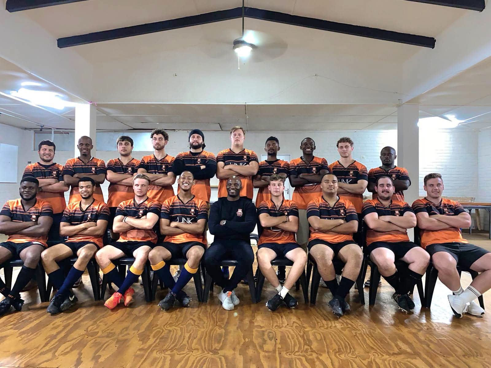 The 2022 Olutsha Wolves squad team photograph